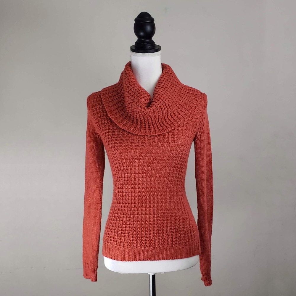 Anthro, Angels of the North Orange Sweater - Picture 2 of 7